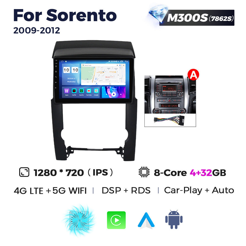 Suitable for 12 models of kia sorento kia sorento android car central control navigator wireless carplay