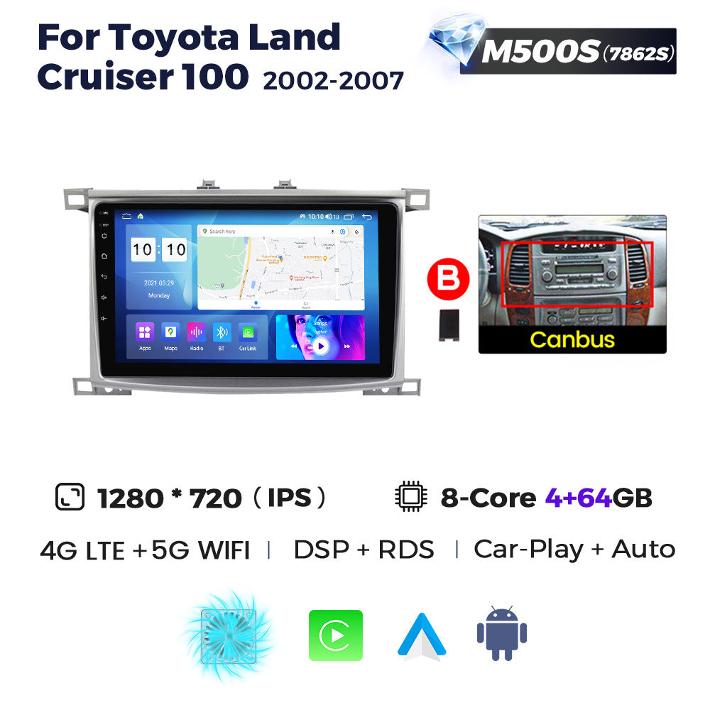 Suitable for toyota land cruiser 100 2002-2007 toyota land cruiser android navigator