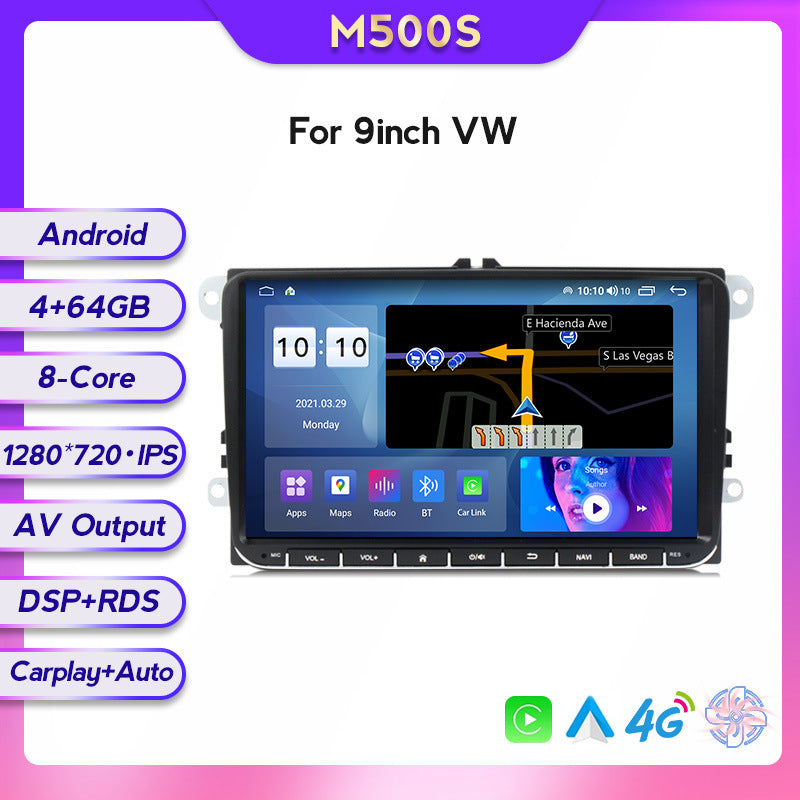 Suitable for 9inch volkswagen passat sagitar santana android car central control gps navigation carplay