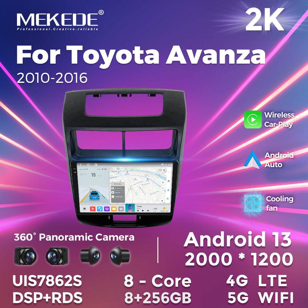 Suitable for toyota avanza 2010-2016 car android large screen smart navigator, exclusively for cross-border supply
