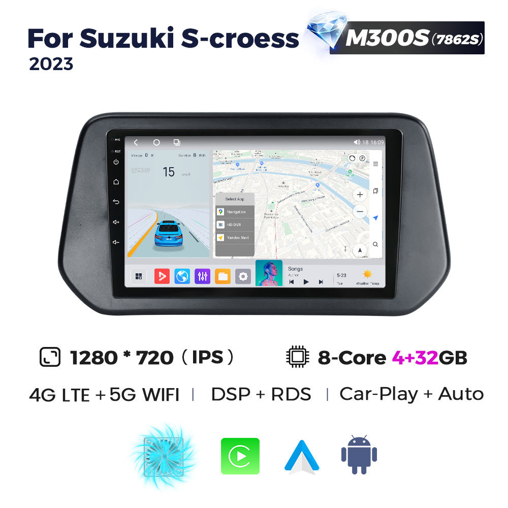 Suitable for suzuki s-cross 2023 suzuki s-cross smart android large screen car navigator