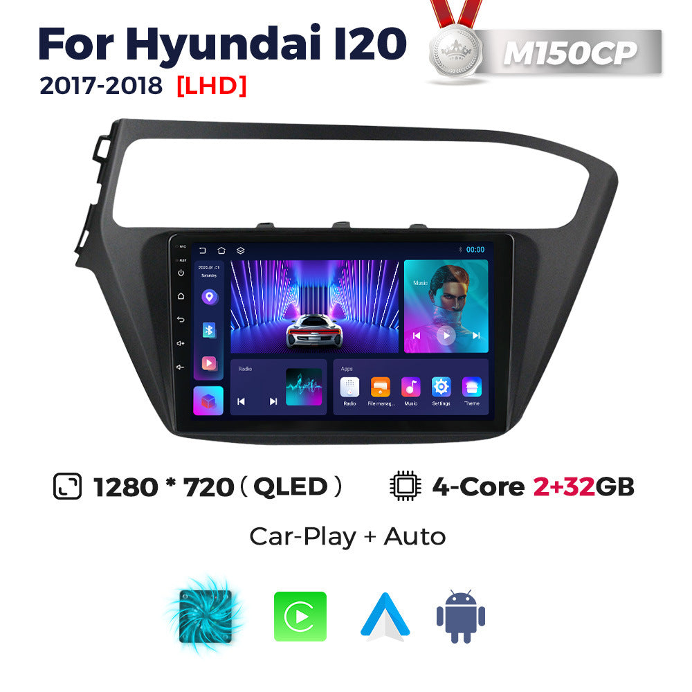 Suitable for hyundai i20 2017-2018, modern i20 retrofit smart android head unit car navigation system