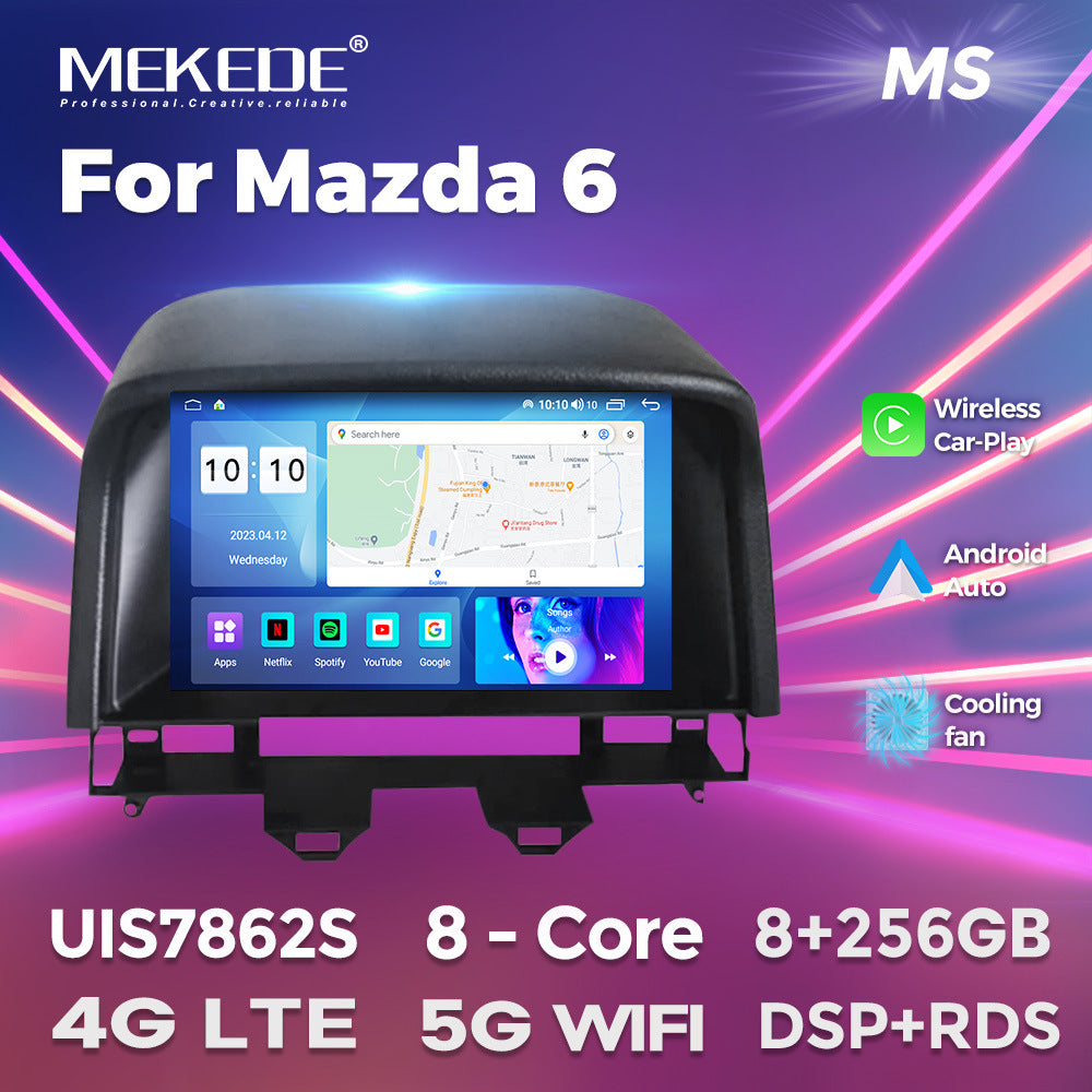 Suitable for mazda 6 2002-2015 mazda 6 top 9inch large screen car large screen android navigator