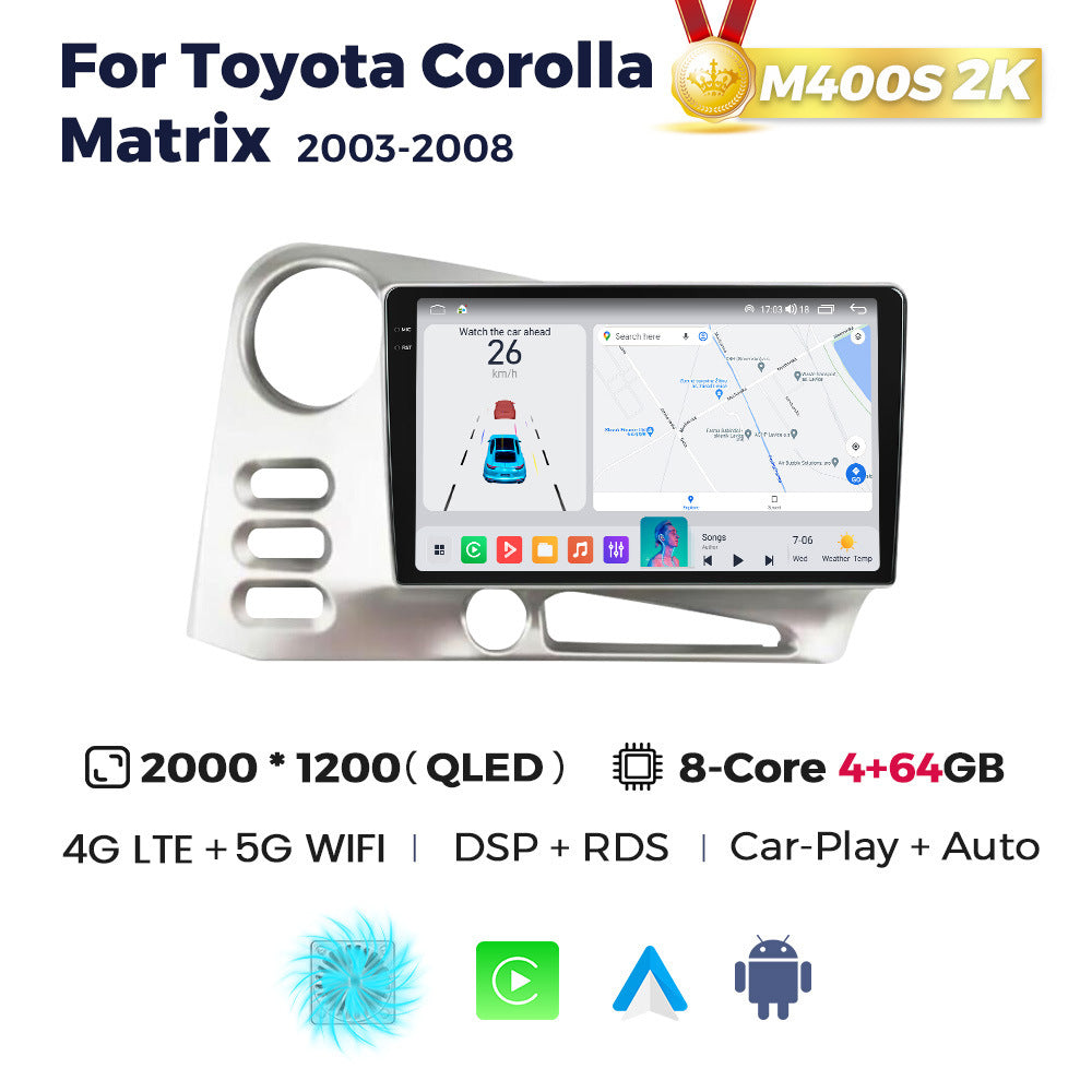 Suitable for toyota corolla matrix 2003-2008 toyota smart android car navigator