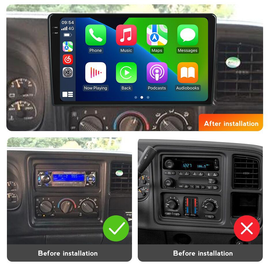 Suitable for silverado 1999-2002 chevy silverado gmc sierra android car navigation