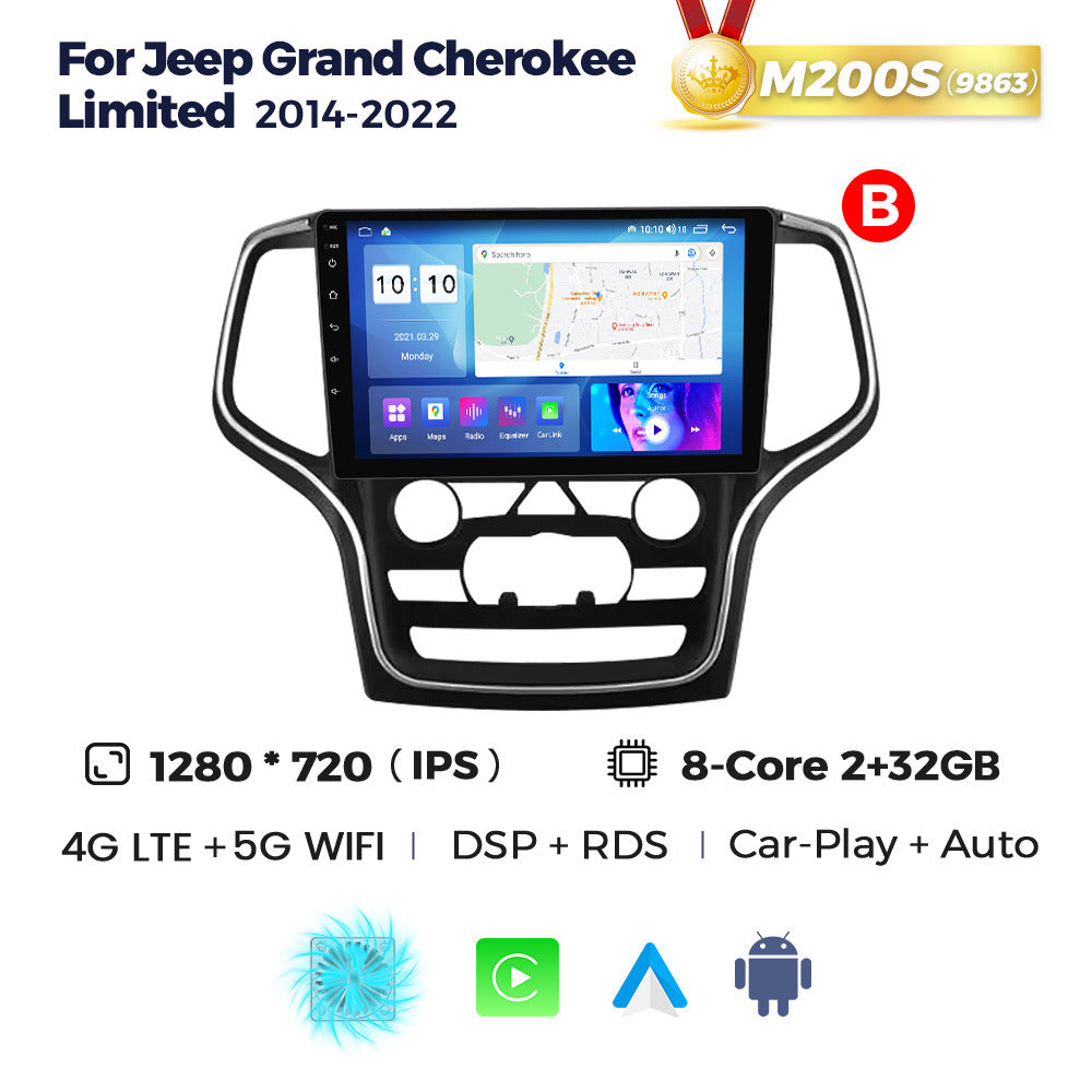 Suitable for jeep grand cherokee limited 2014-2022 grand cherokee android navigation