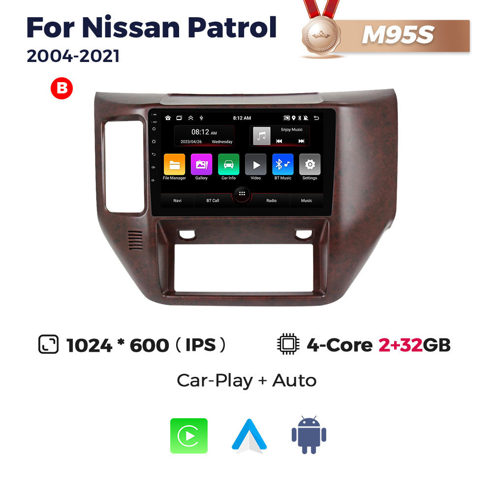 Suitable for nissan patrol 2011-2015 nissan patrol middle east version car android smart navigation