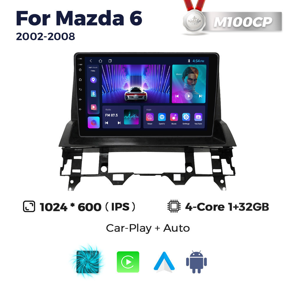 Suitable for mazda 6 mazda 6 2002-2008 mazda 6 top-mounted car large-screen android navigator