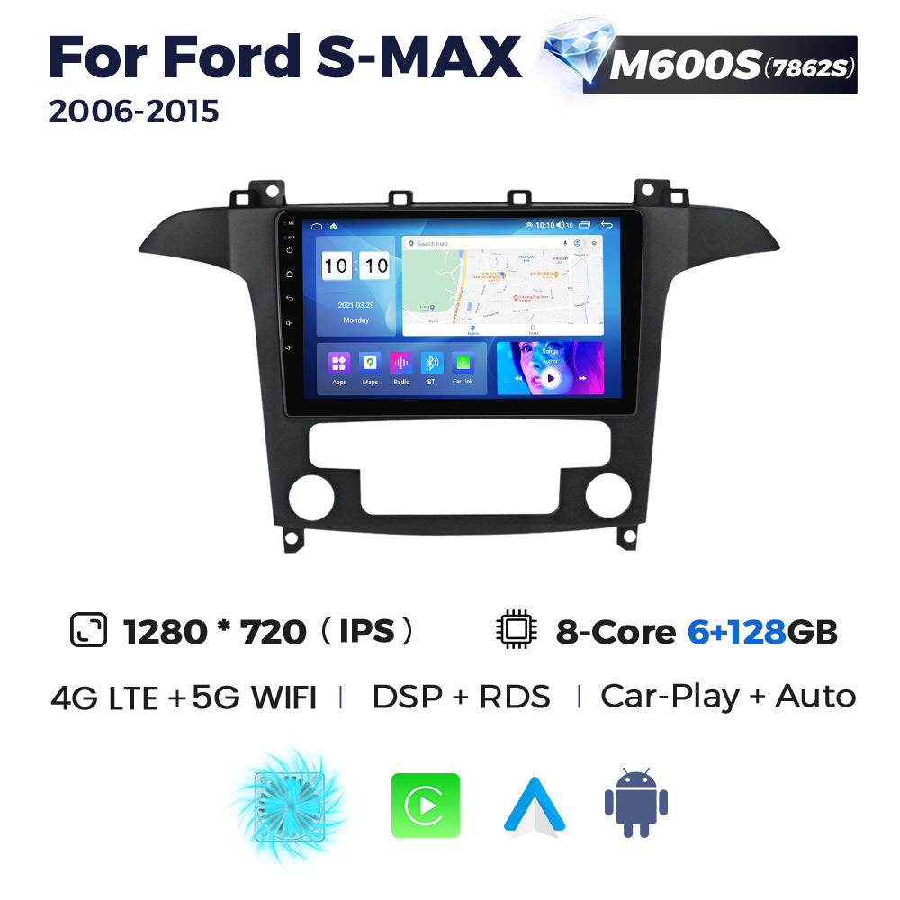 Applicable to Ford S-MAX 2006-2015 Android large screen central control navigation Bluetooth Carplay