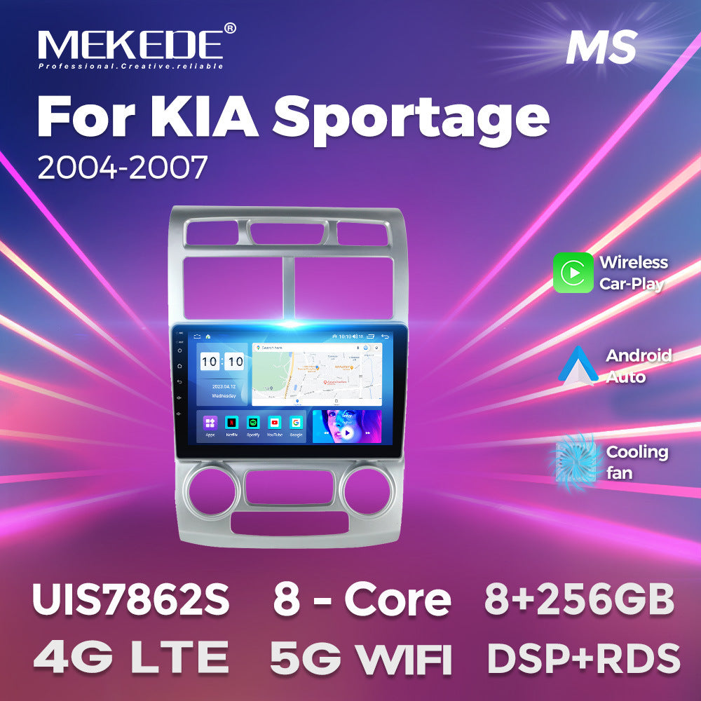 Suitable for kia sportage 2004-2007 kia sportage car smart navigation wireless carplay