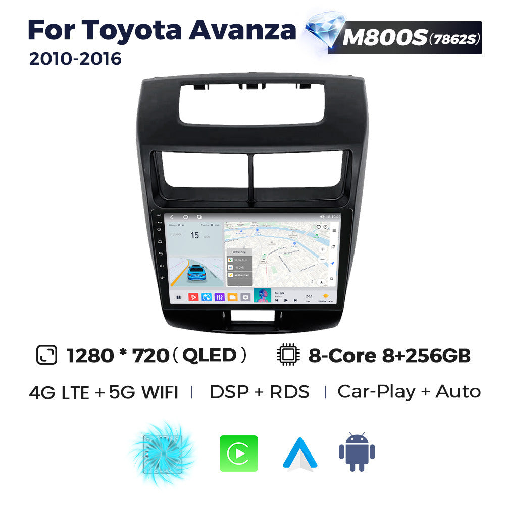 Suitable for toyota avanza 2010-2016 car android large screen smart navigator, exclusively for cross-border supply