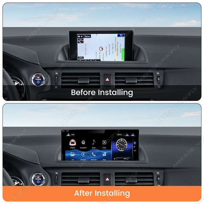 Suitable for lexus ct200h 2011-2017 lexus ct restoration large screen android smart navigator
