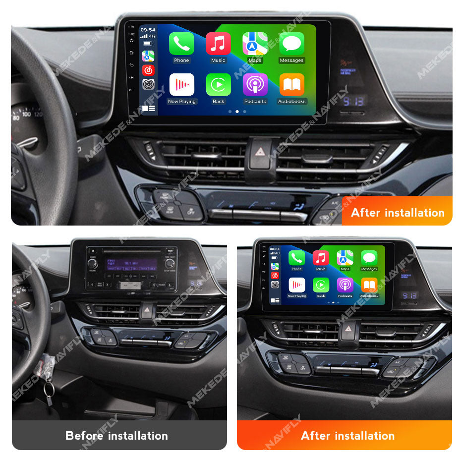 Suitable for toyota c-hr 2016-2020 toyota chr car large screen android navigation motherboard bt5.0
