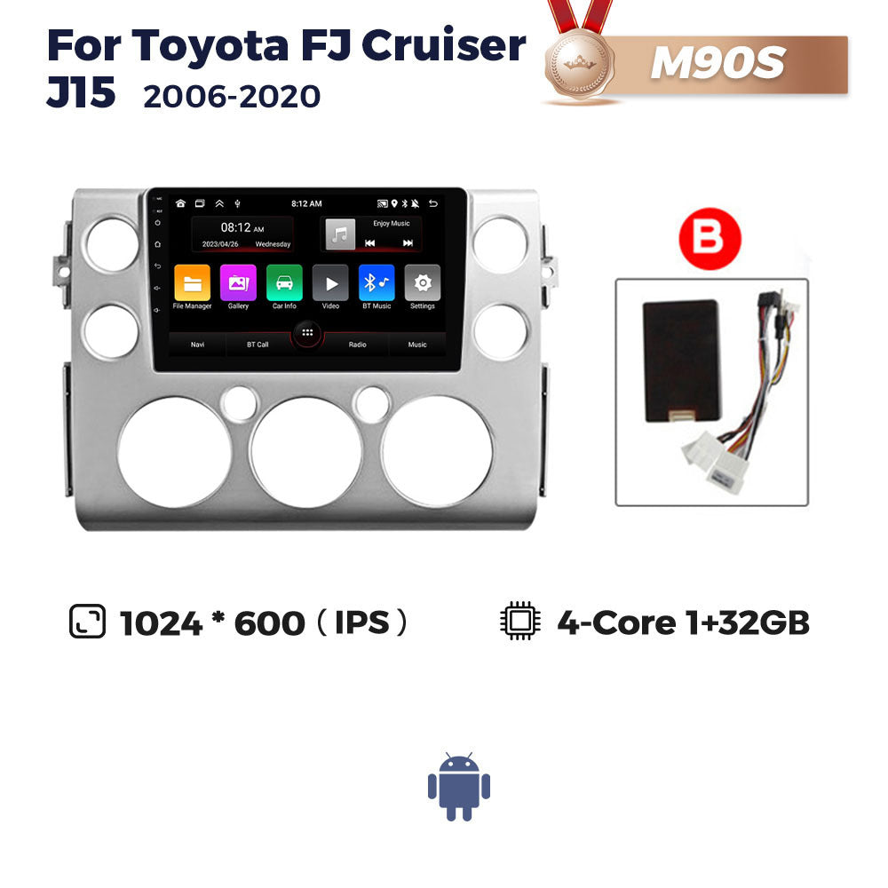 Suitable for toyota fj cruiser j15 2006-2020 toyota cruiser smart android navigation