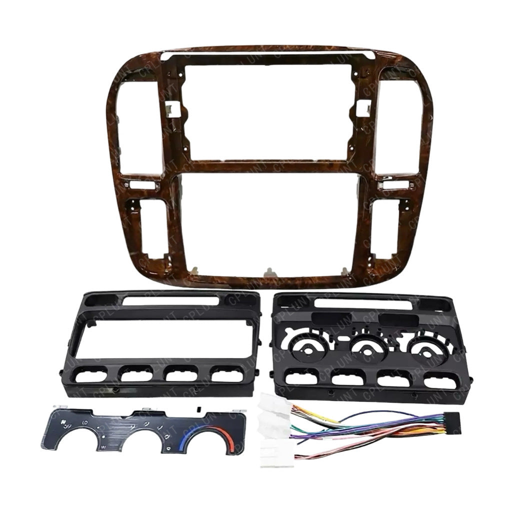 Suitable for 98-03 cool road ze lc100 lexus lx470 central control navigation panel restoration face frame lexus