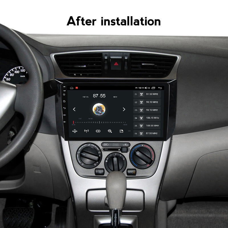 Compatible with Nissan Sylphy 12-18 models Android large screen central control in-car navigation screen 8+128