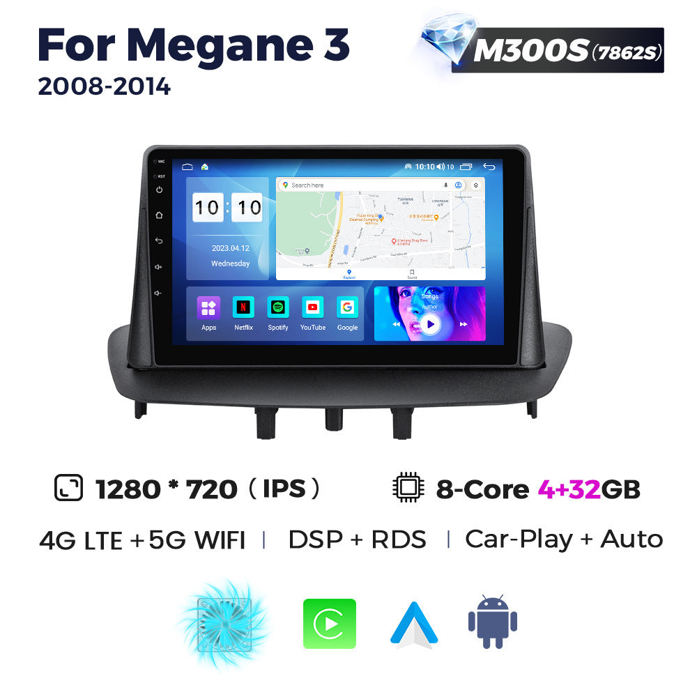 Suitable for renault megane 3 08-14 car android central control navigation wholesale
