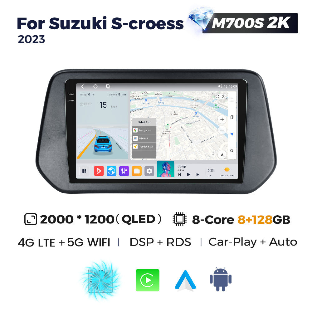 Suitable for suzuki s-cross 2023 suzuki s-cross smart android large screen car navigator