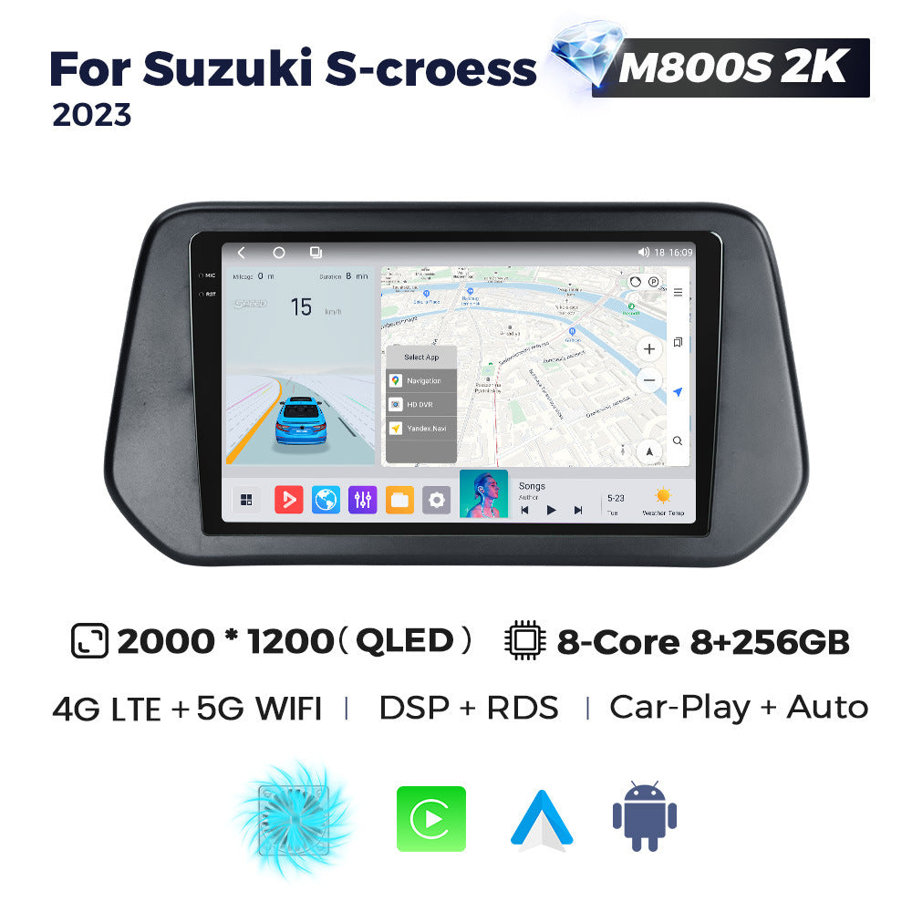 Suitable for suzuki s-cross 2023 suzuki s-cross smart android large screen car navigator