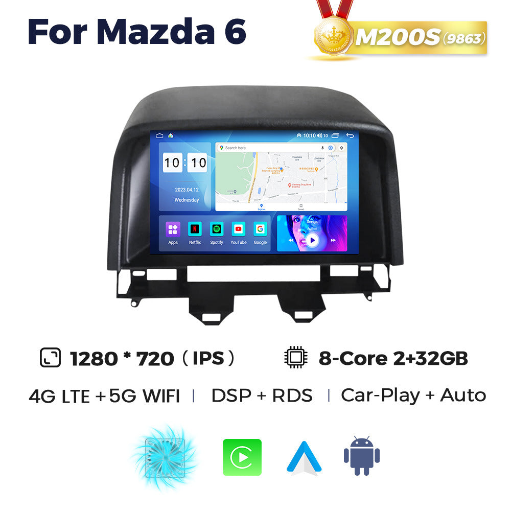 Suitable for Mazda Mazda 6 2004-2015 Android large screen central control navigation radio 8 + 256G
