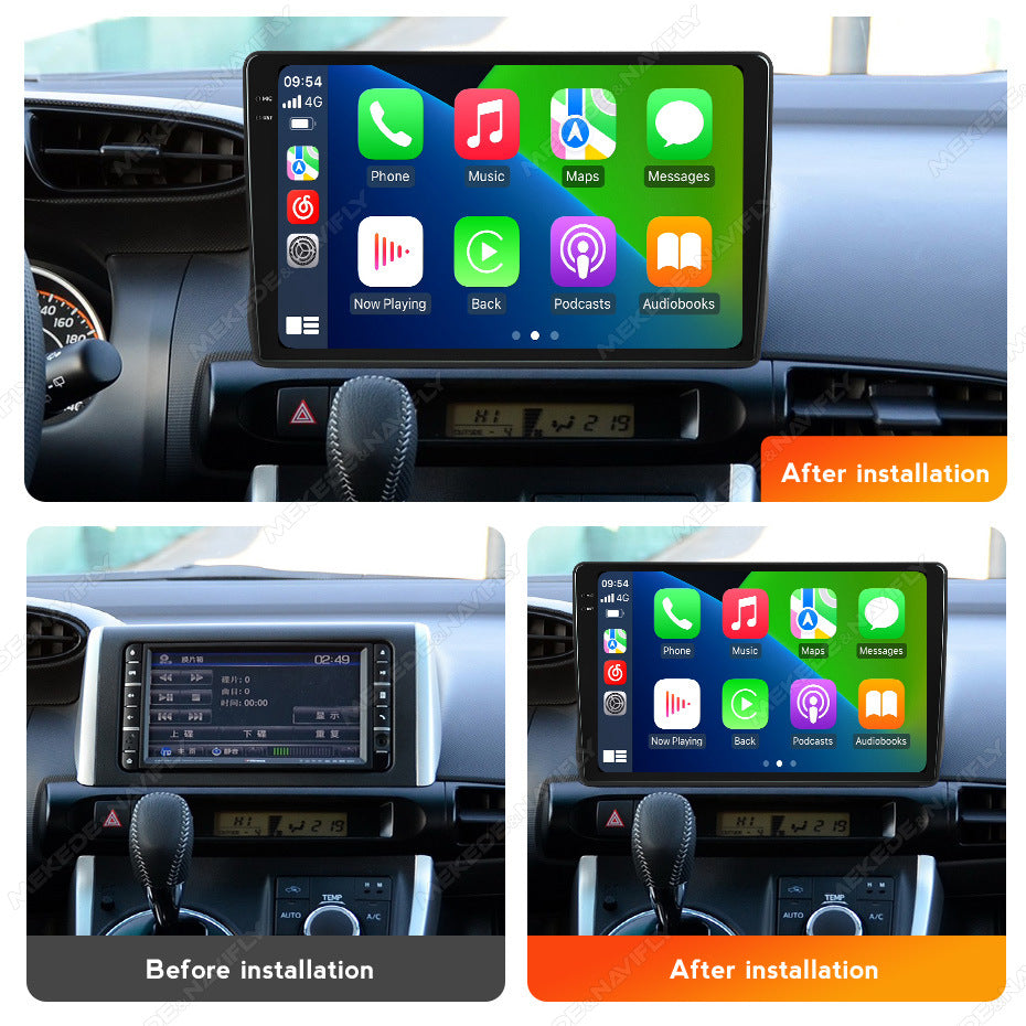 Suitable for toyota wish 2012 toyota xiaobawang car large screen android navigator cross-border supply