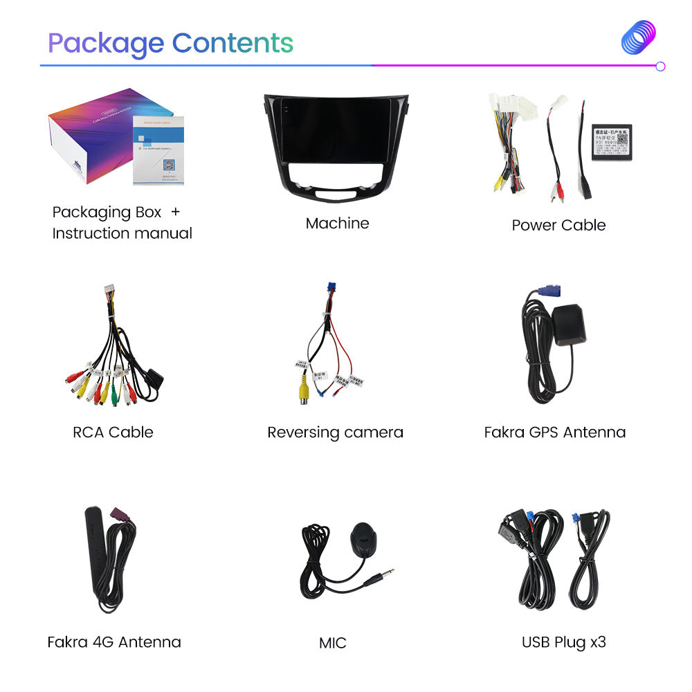 Suitable for Nissan Qijun X-trail 13-17 modified Android large-screen central control car machine navigation M6Pro