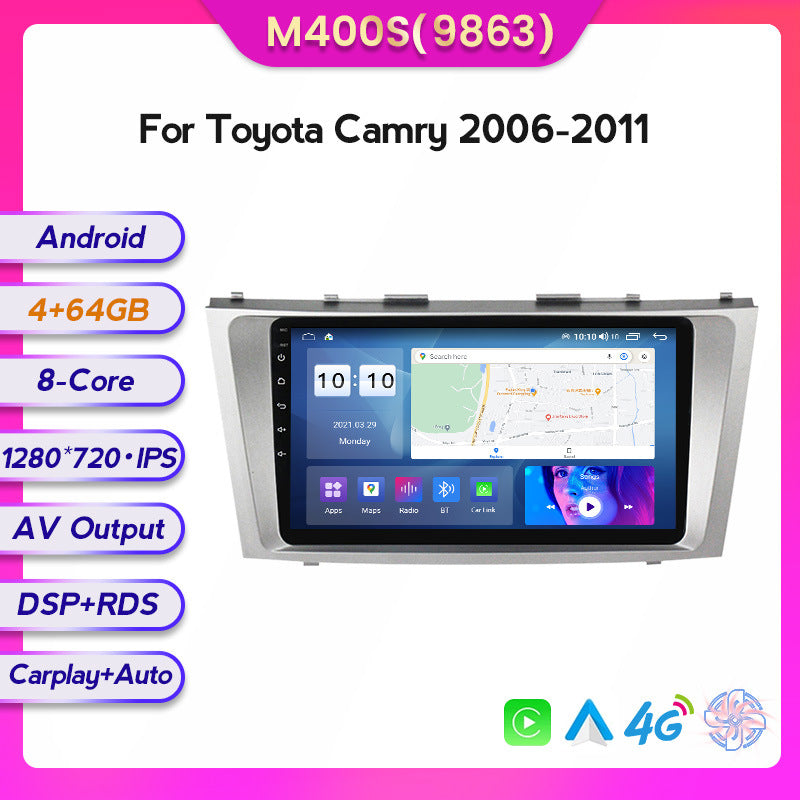 Suitable for Toyota Camry 06-11 to Android large screen central control car navigation screen 128G