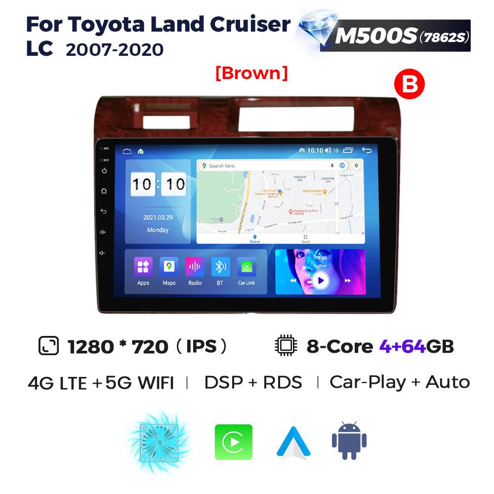 Suitable for toyota pickup truck toyota land cruiser lc70 79 series android navigator