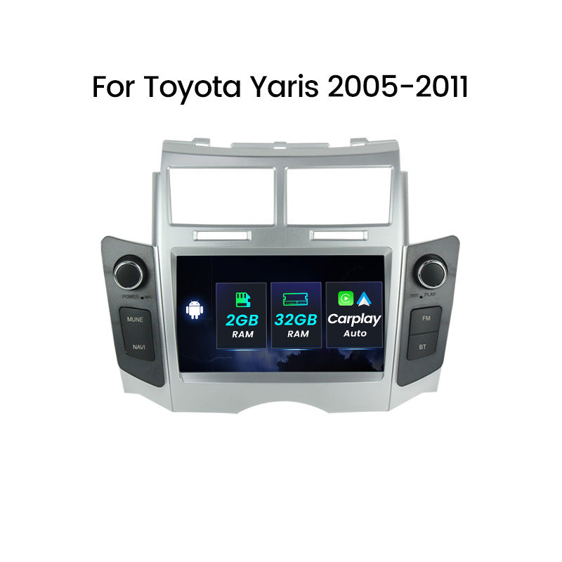 Suitable for toyota yaris 2005-2012 toyota yaris original car style grids button android navigation