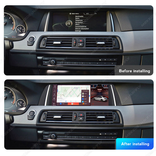 10.25 inch for BMW 5 Series F10 11-17 Android large screen central control car navigation Bluetooth Carplay