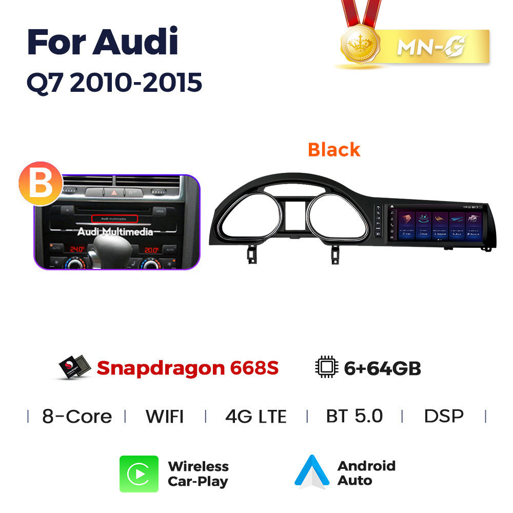 Suitable for for audi q7 2010-2015 audi q7 restoration qualcomm xiaolong large screen android navigator
