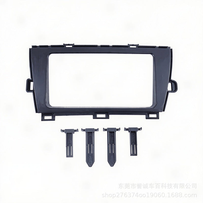 Suitable for 2010 toyota prius 2din dvd central control navigation restoration face frame panel