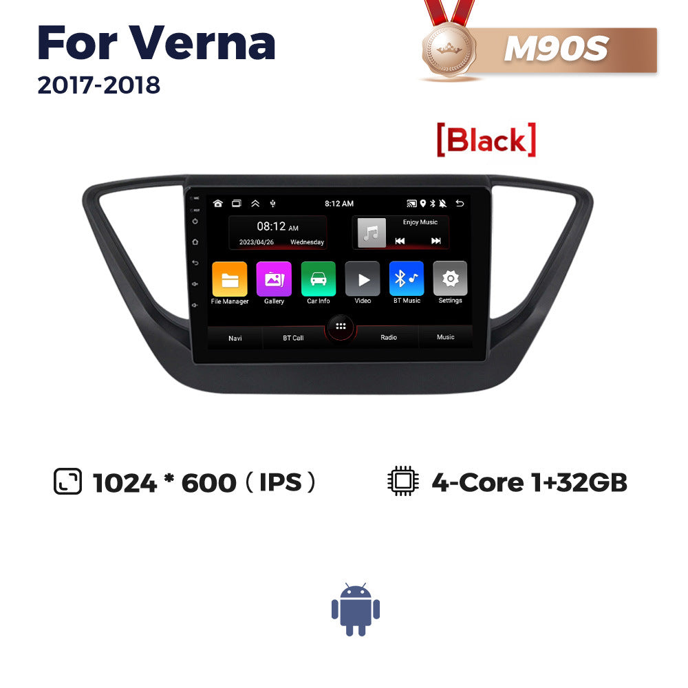 Suitable for hyundai verna accent 2017-2018 android car navigation