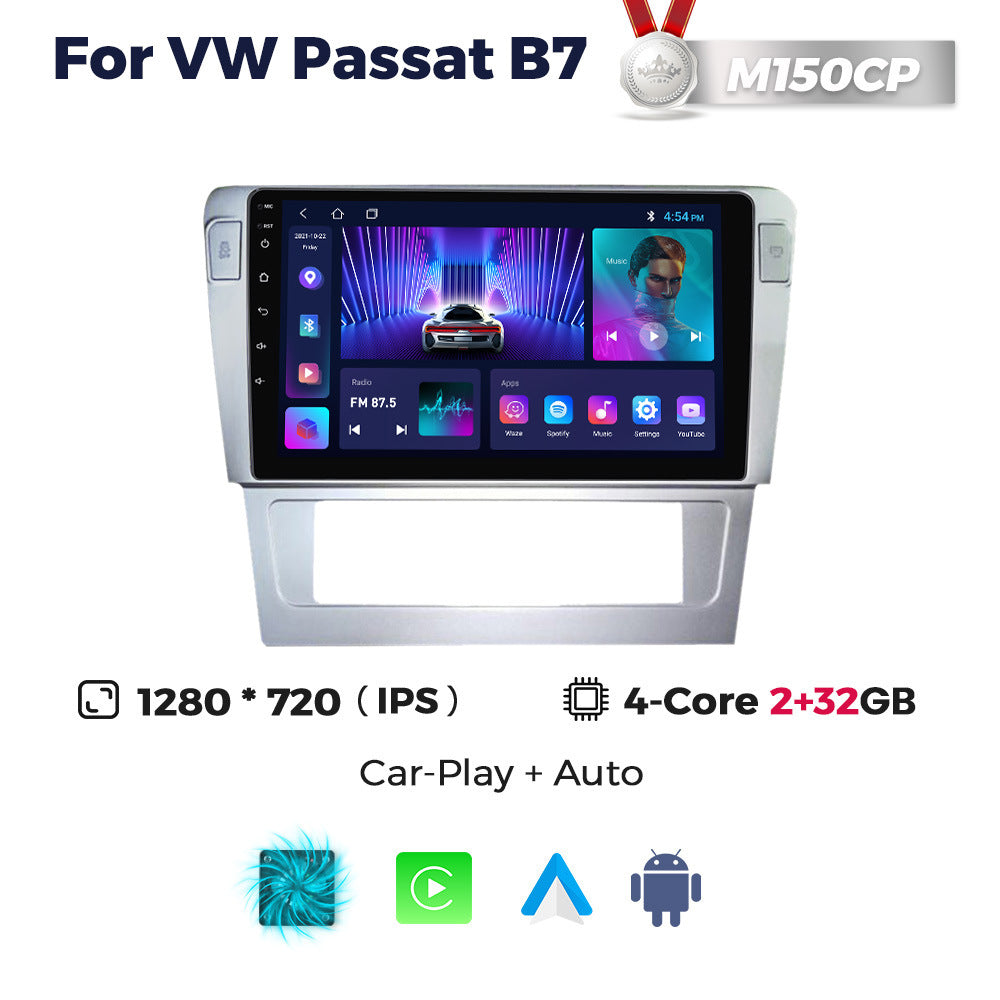 Suitable for volkswagen passat b7 magotan 05-11 models, in-car central control gps navigation wireless carplay