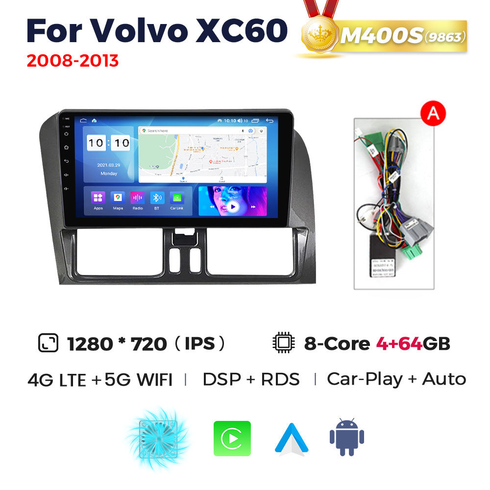Applicable to Volvo XC60 2008-2013 Android large screen central control navigation radio 8 + 256G