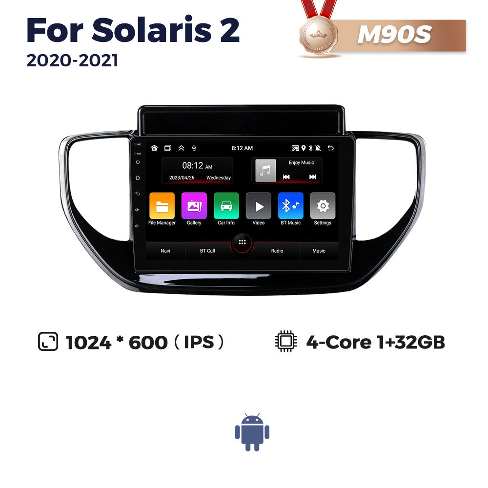 Suitable for hyundai solaris 2 2020-2022 hyundai car smart central control navigation carplay