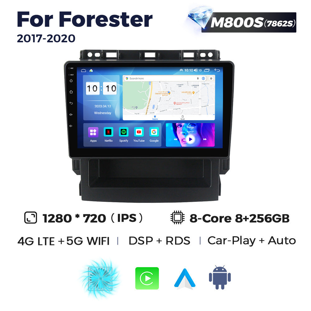 Suitable for subaru xv subaru forester large screen android car navigation wireless carplay