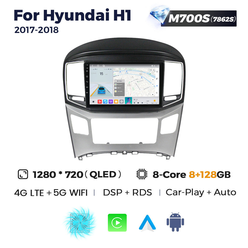 Suitable for hyundai h1 2017-2018 hyundai h1 automatic air conditioning car central control android navigator