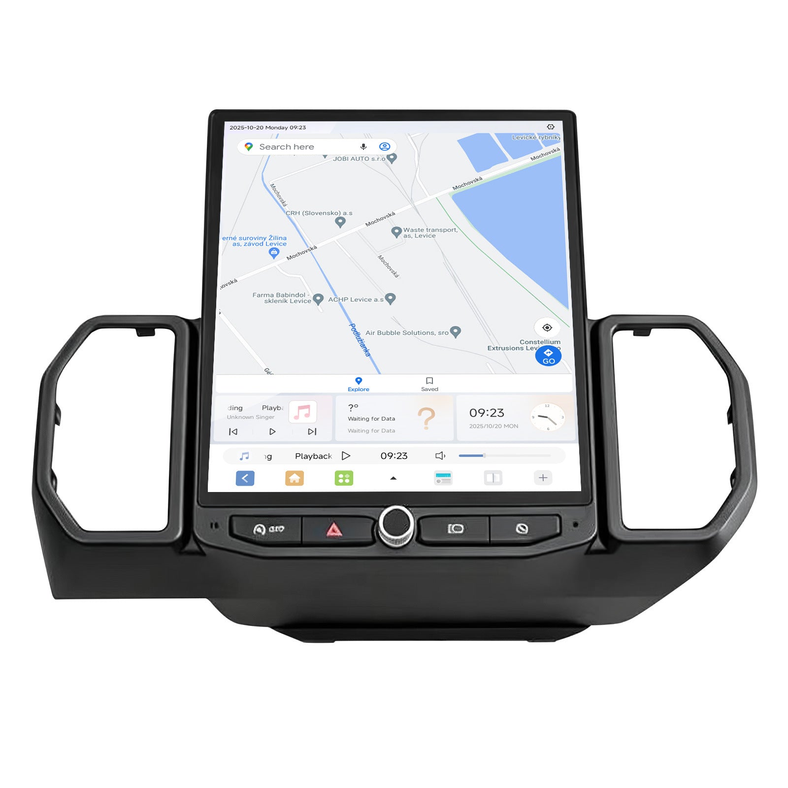 Suitable for 12" ford bronco sport 21-25 ford bronco dudu7 vertical screen android car machine