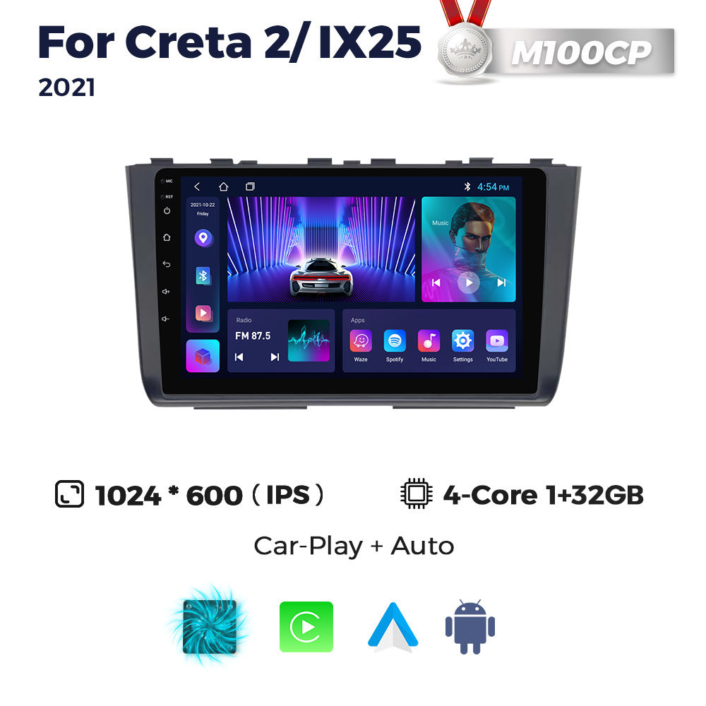Compatible with Hyundai Creta2 IX25 2021 Android Large Screen Central Control Navigation Radio 8+256G