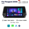 Suitable for peugeot 2008 2020 peugeot 2008 restoration smart android large screen car navigation device