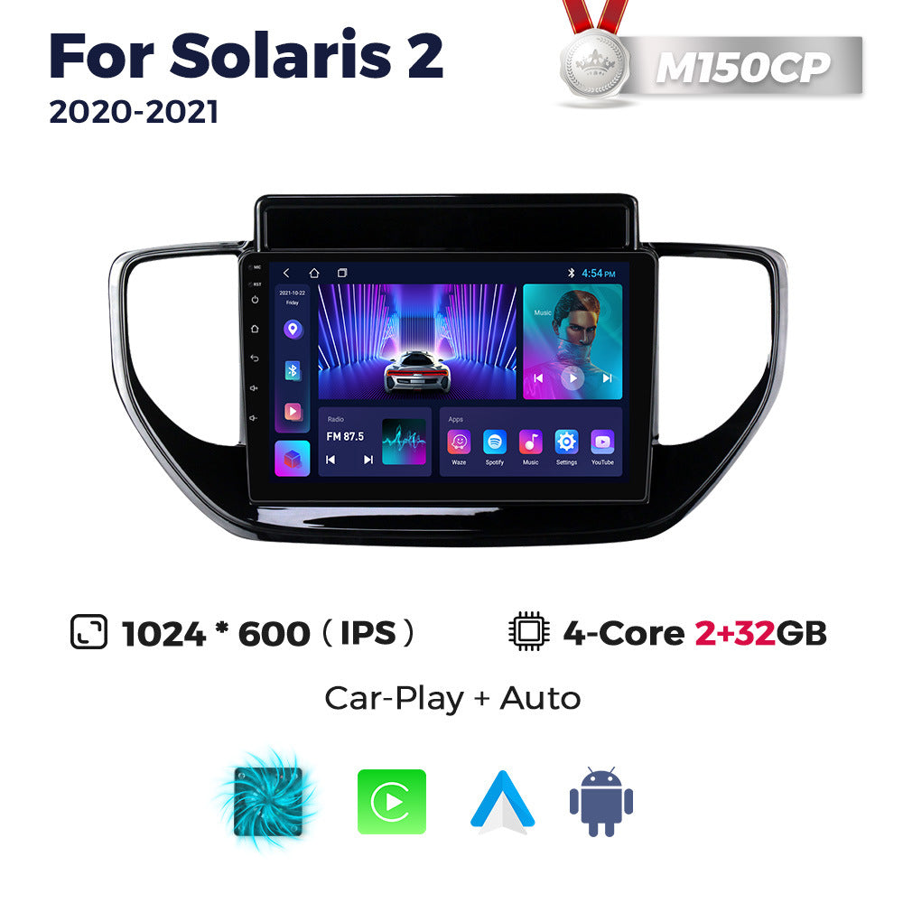 Suitable for hyundai solaris 2 2020-2022 hyundai car smart central control navigation carplay