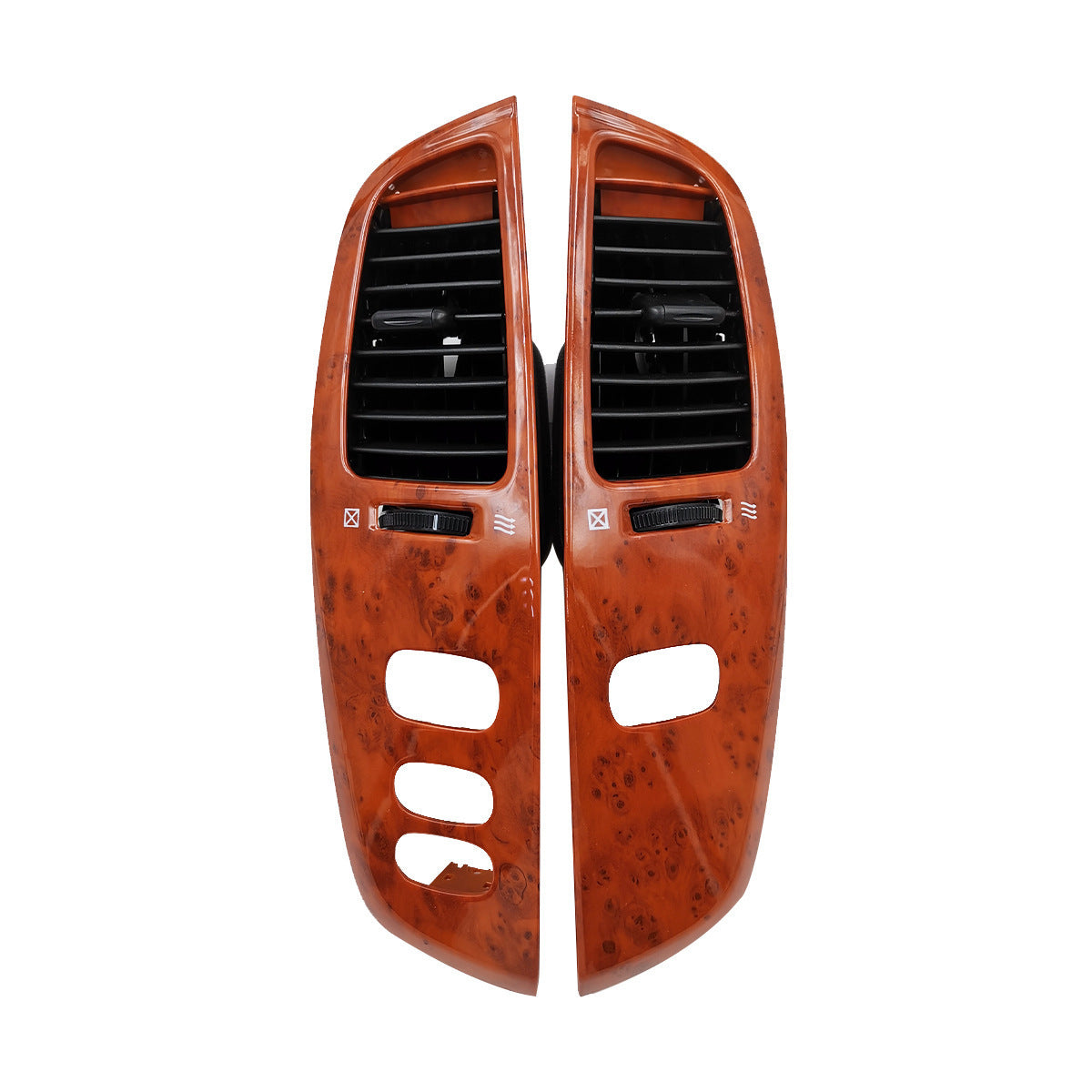Suitable for 03-08 toyota land cruiser instrument panel air conditioning outlet peach pattern trim plate air conditioning outlet