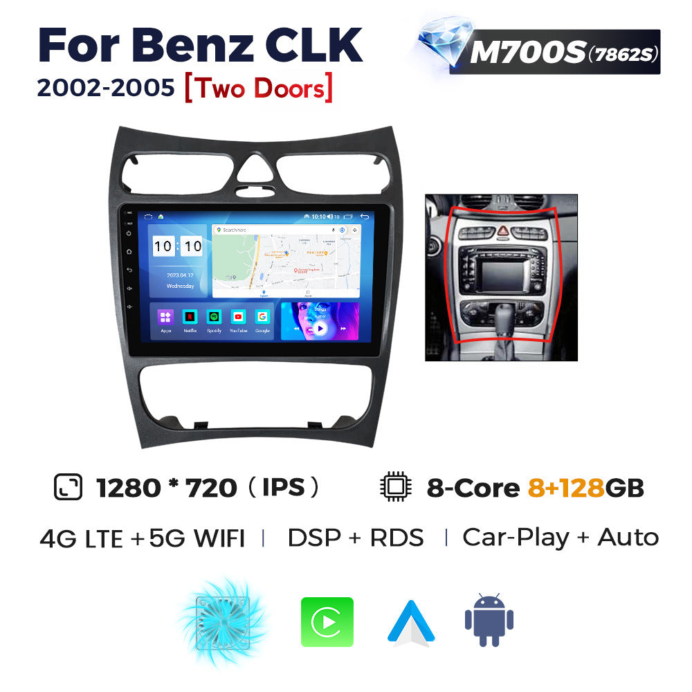 Suitable for mercedes-benz clk convertible (2-door) benz mercedes clk 320 car android navigation head unit
