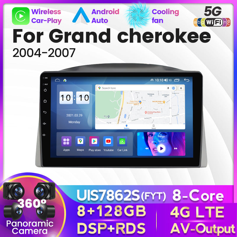 Suitable for jeep grand cherokee 2004-2007 jeep grand cherokee car android navigation