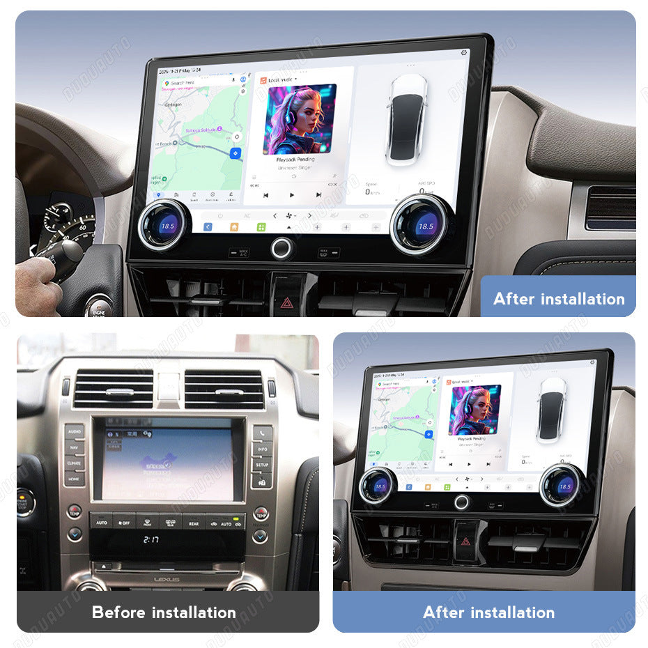 For 12.5inch lexus gx400 460 2010-2022 lexus private model android navigation