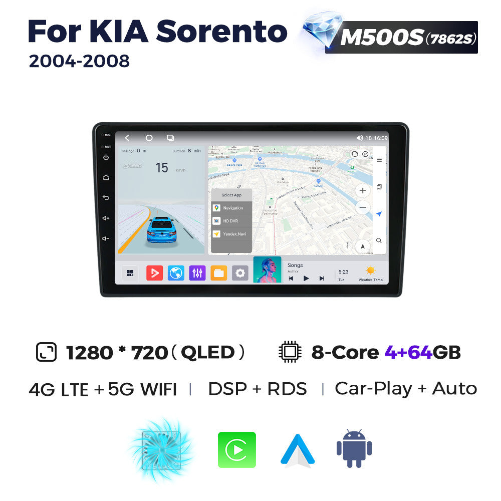 Suitable for kia sorento 2004-2008 9inch car android smart navigation