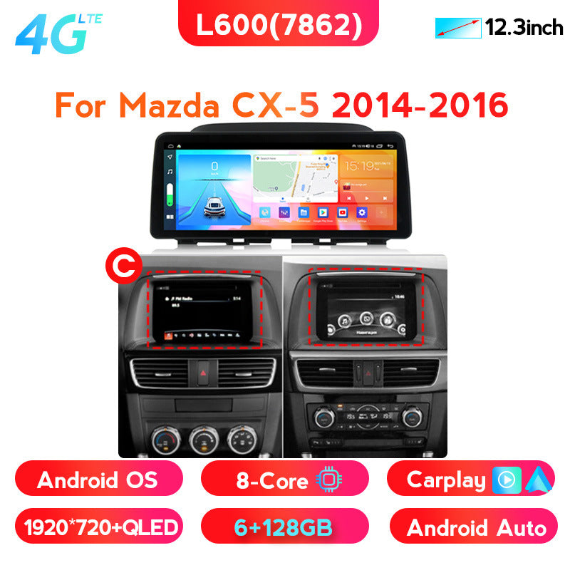 Suitable for 14-16 mazda cx5 mazda cx-5 central control android large screen navigation restorationcarplay