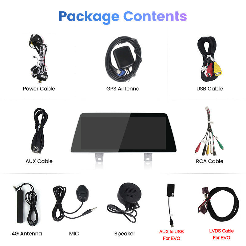 Suitable for bmw 5 series g30 evo bmw original car screen upgrade 10.25inch central control android navigation