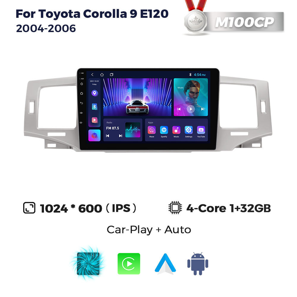 Suitable for toyota corolla 9 e120 2004-2006 car android navigation